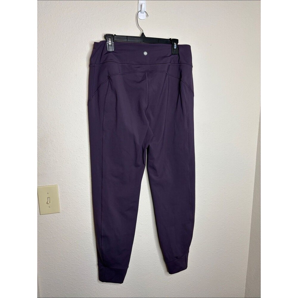 Athleta Women’s Purple Rainier Joggers Size Large Tall - Picture 5 of 6
